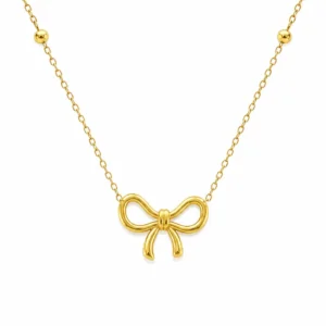 Bow Necklace JewelBabe