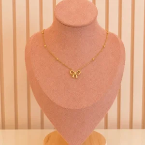 Bow Necklace