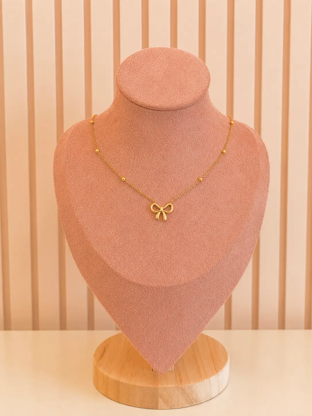 Bow Necklace JewelBabe