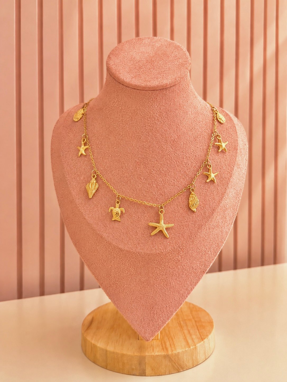 Sea Breeze Gold Necklace - Image 2