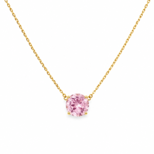 Silver & Pink Gold Necklace