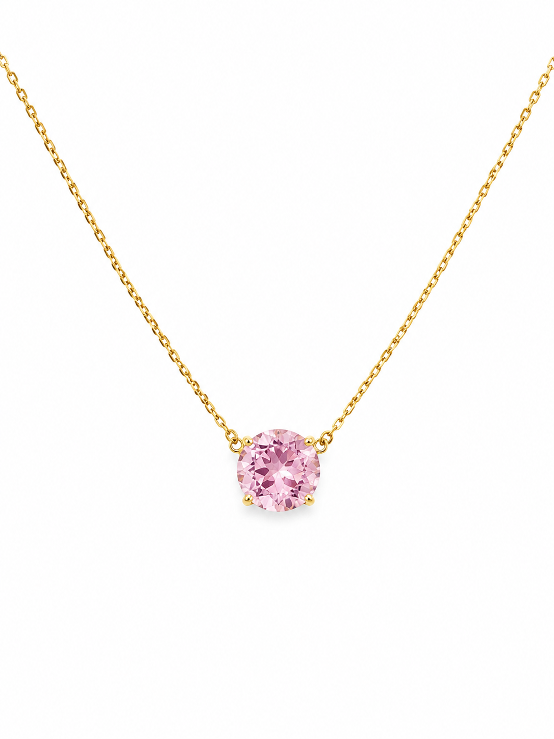 Silver & Pink Gold Necklace