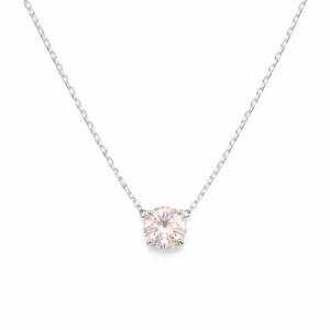 Silver & Pink Gold Necklace