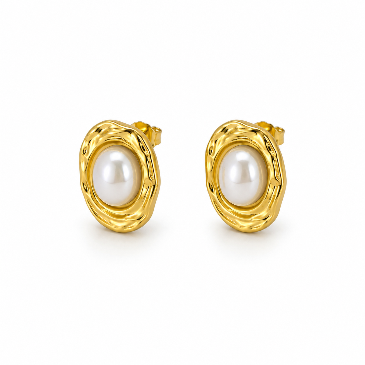 Pearl Orbit Earrings