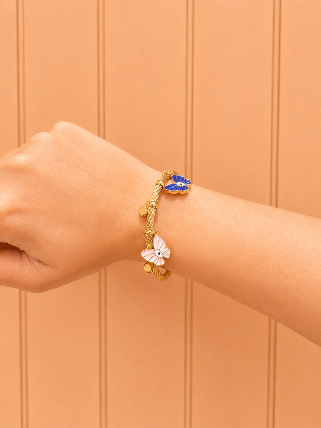 Butterfly Charm Handcuff - Image 2