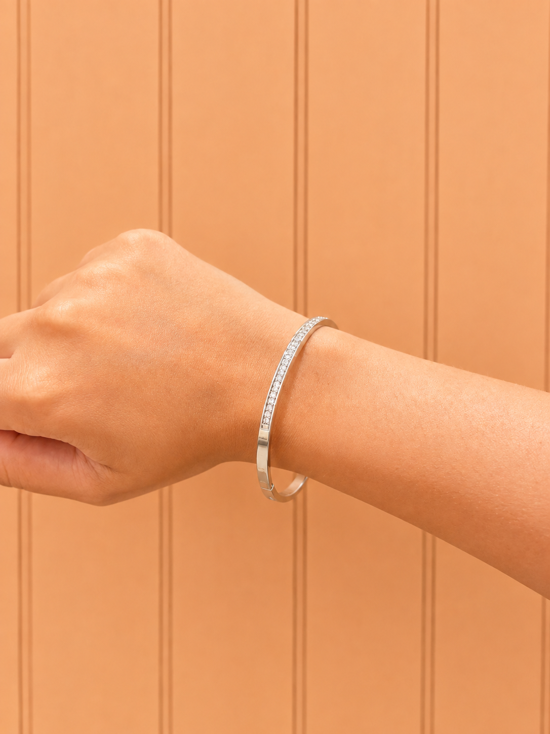 Silver Stone Handcuff - Image 2