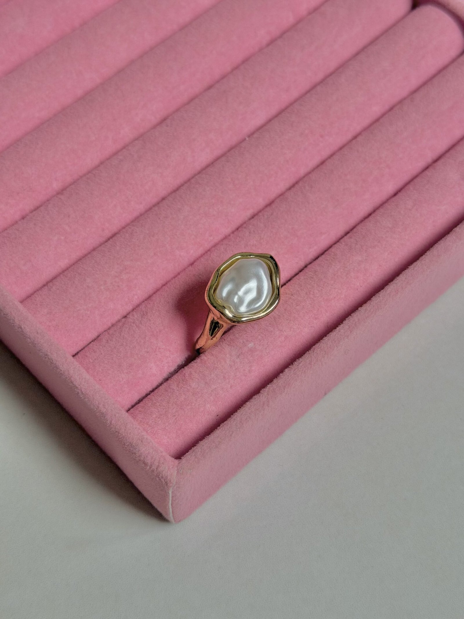 Small Cloud Stone Ring - Image 3