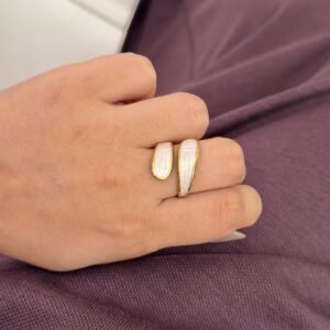 Twin Lines Ring