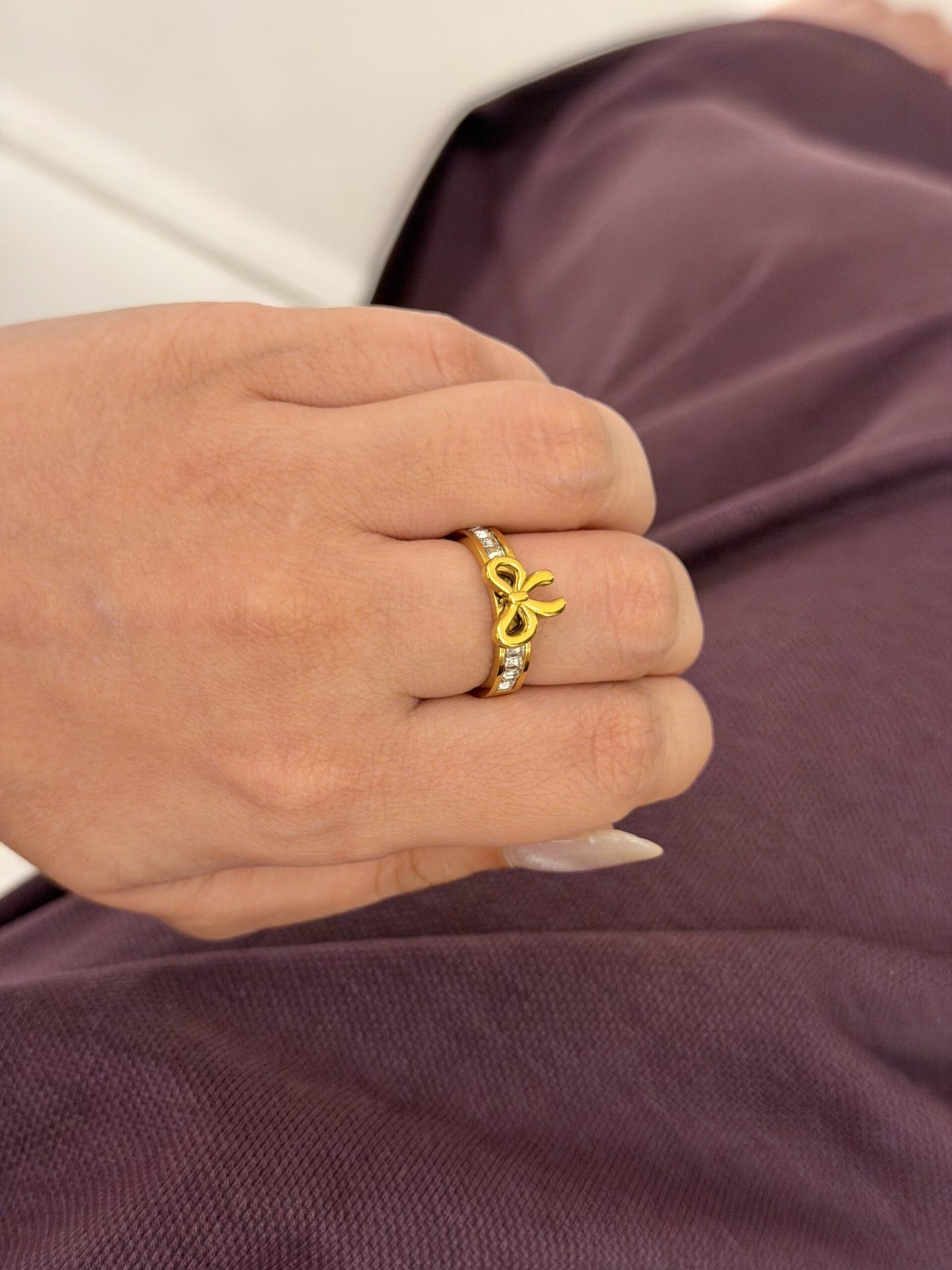 Pretty Bow Ring - Image 2