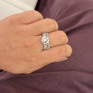Silver Spark Ring