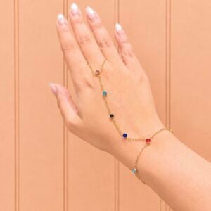 Gemstone Luxe HandChain