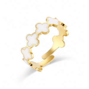 White Luck Ring