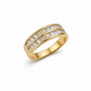 Crystal Lines Ring