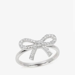 Bow Silver Ring