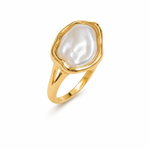 Small Cloud Stone Ring