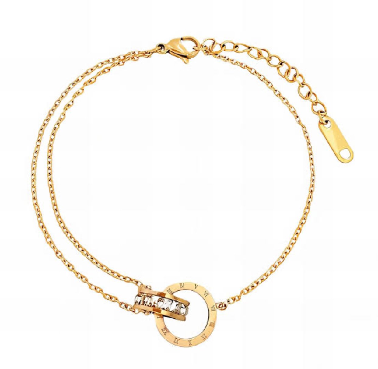 Double Ring Bracelet