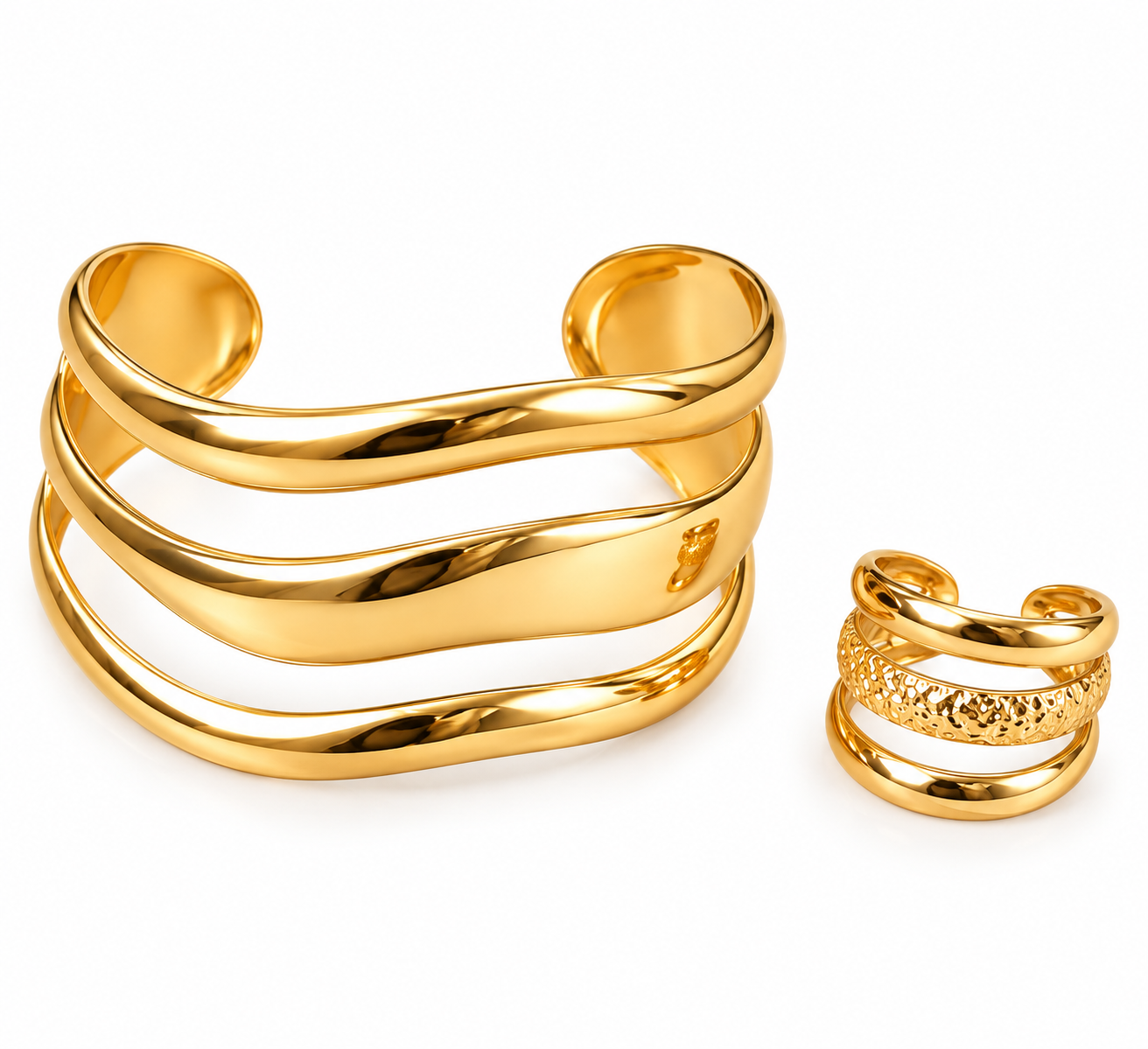 European Style Handcuff & Ring Set