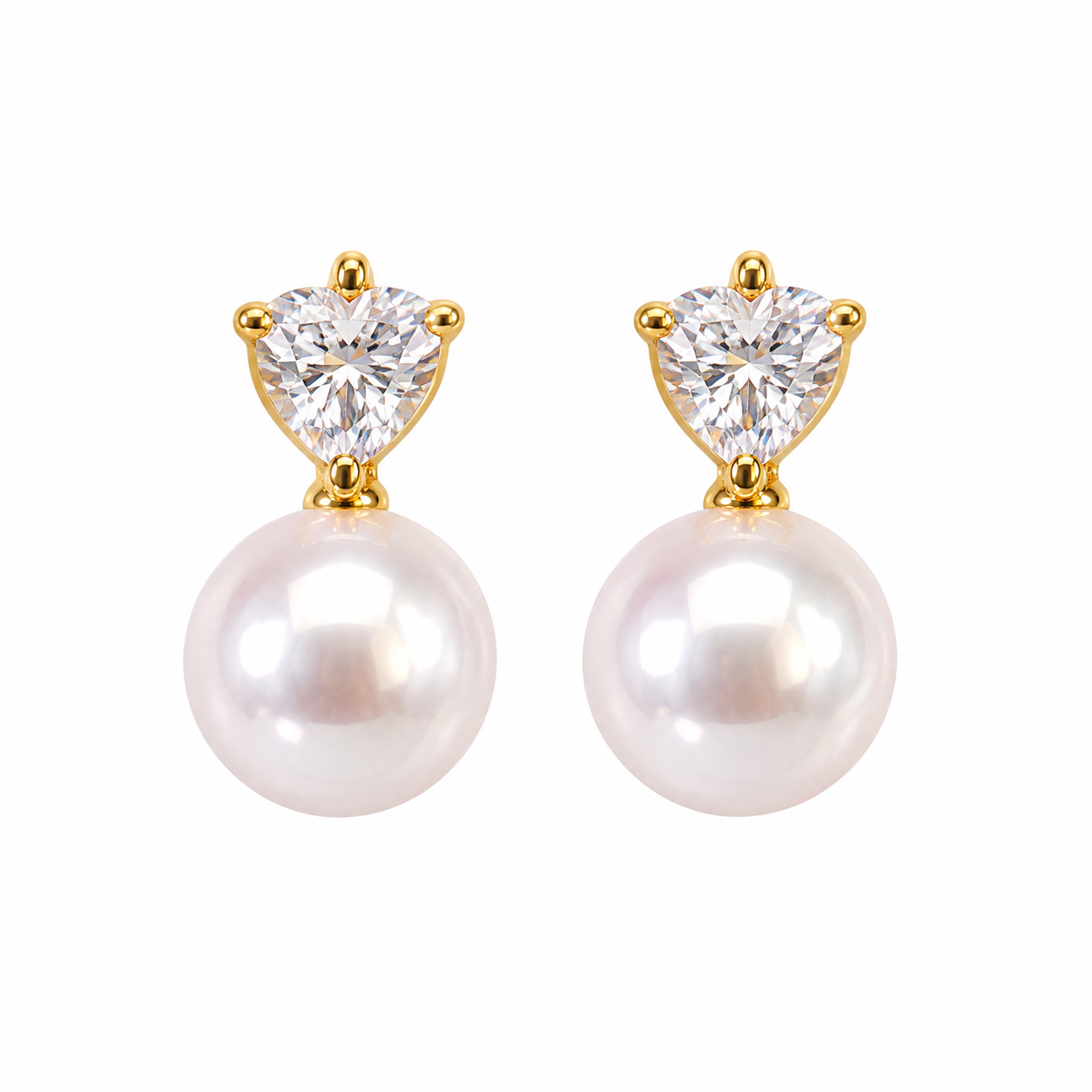 Pearl Drop Studs