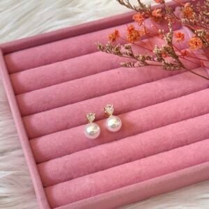 Pearl Drop Studs