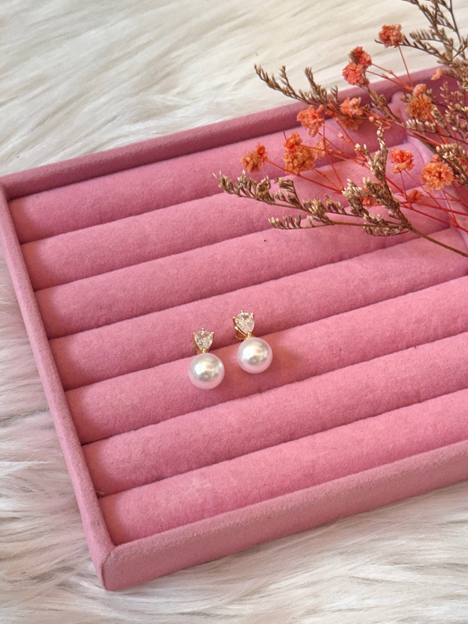 Pearl Drop Studs - Image 2