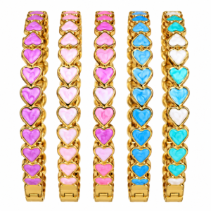 Candy Heart Bangle