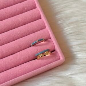 Azure Chain Ring 2 PC Set (Adjustable)