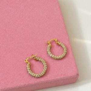 Luxe Spark Hoops