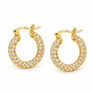 Luxe Spark Hoops