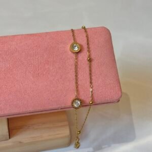 Golden Numeral Round (Double Chain)